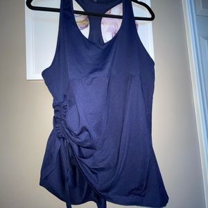 Fabletics navy tank top